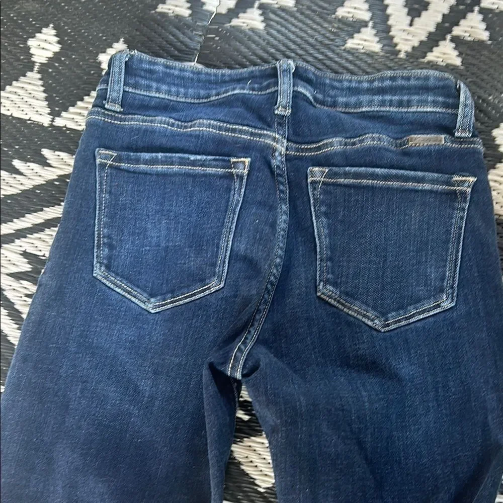 Kancan 7/27 Women's Dark Blue Jeans B